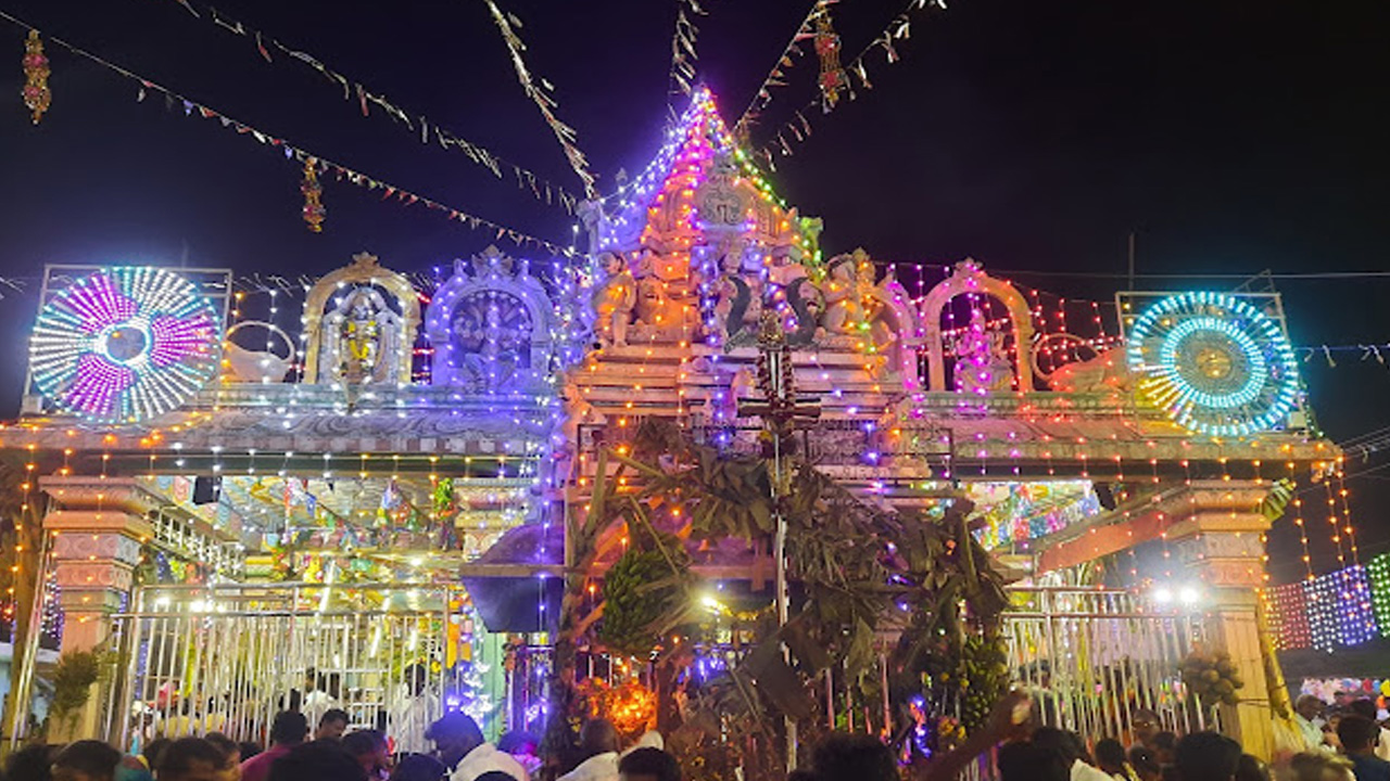 தெத்திகிரிப்பட்டி அருள்மிகு ஸ்ரீ சக்தி மாரியம்மன் Thethigiripatti Mecheri Mettur Salem Pincode 636451